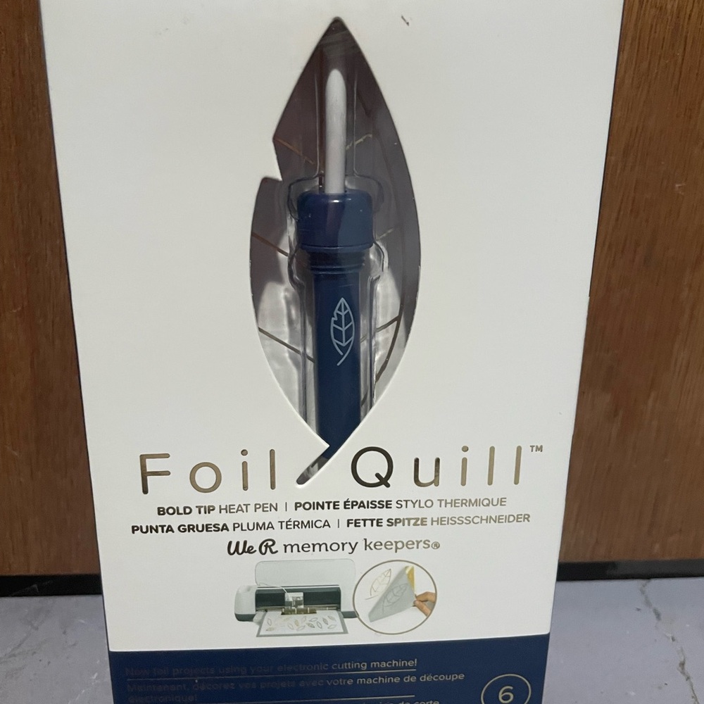 We R Memory Keepers Navy Foil Quill Heat Pen